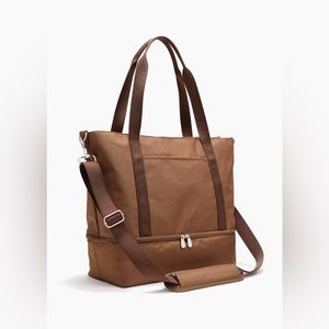 Lo & Sons Catalina Deluxe Tote in Golden Brown Poly